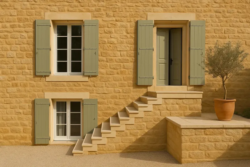 Appuis, encadrements et escaliers en pierre naturelle pour valoriser son patrimoine et gagner en confort à Aix-en-Provence